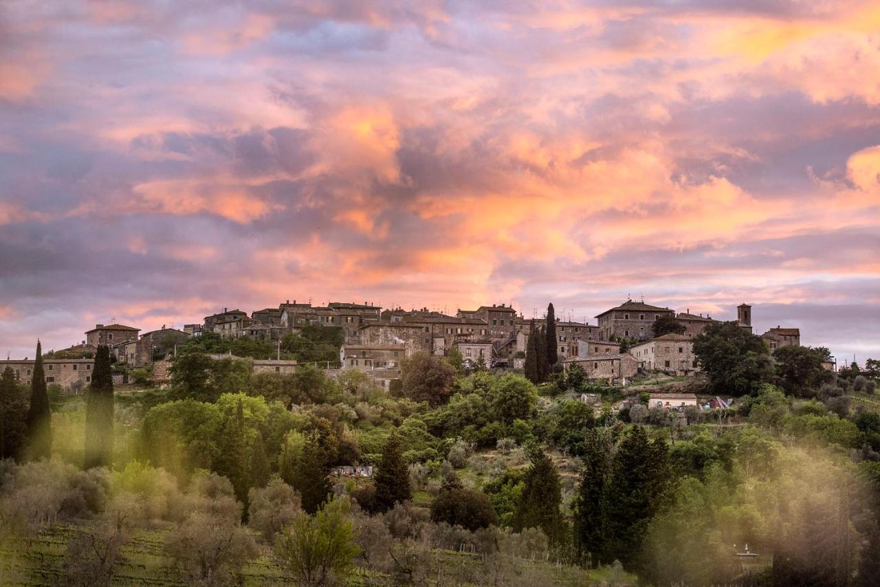 Corte Francigena Montalcino Buitenkant foto