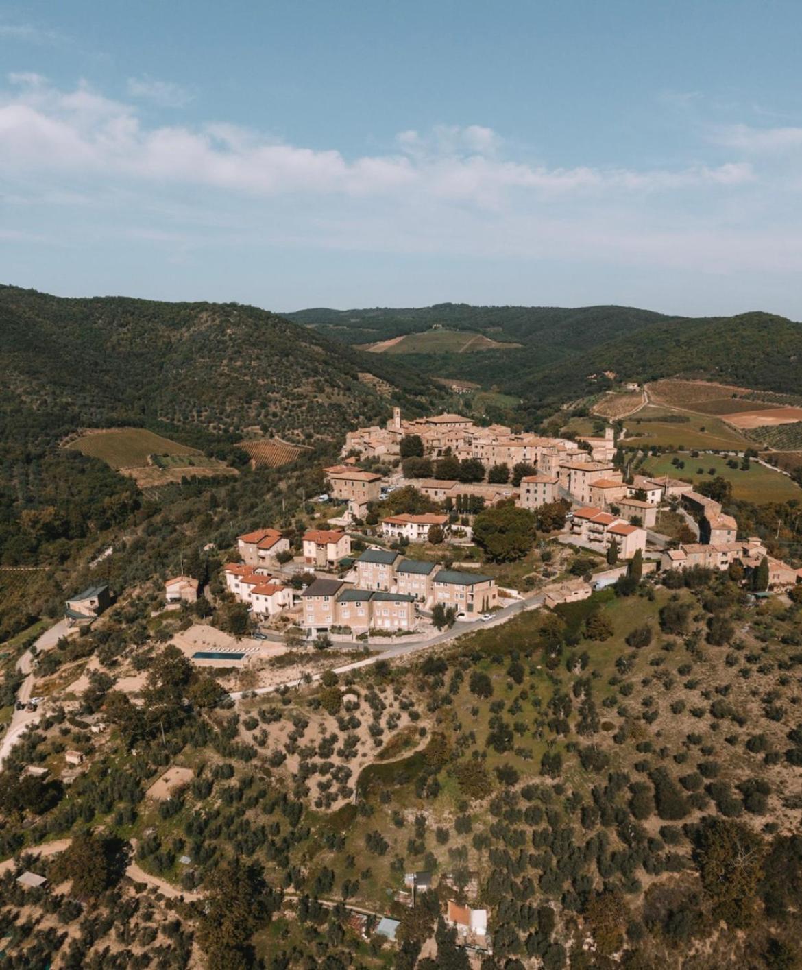 Corte Francigena Montalcino Buitenkant foto