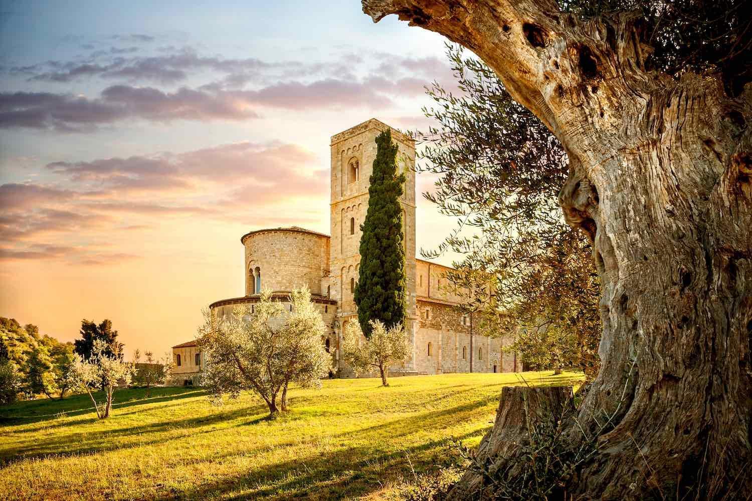 Corte Francigena Montalcino Buitenkant foto