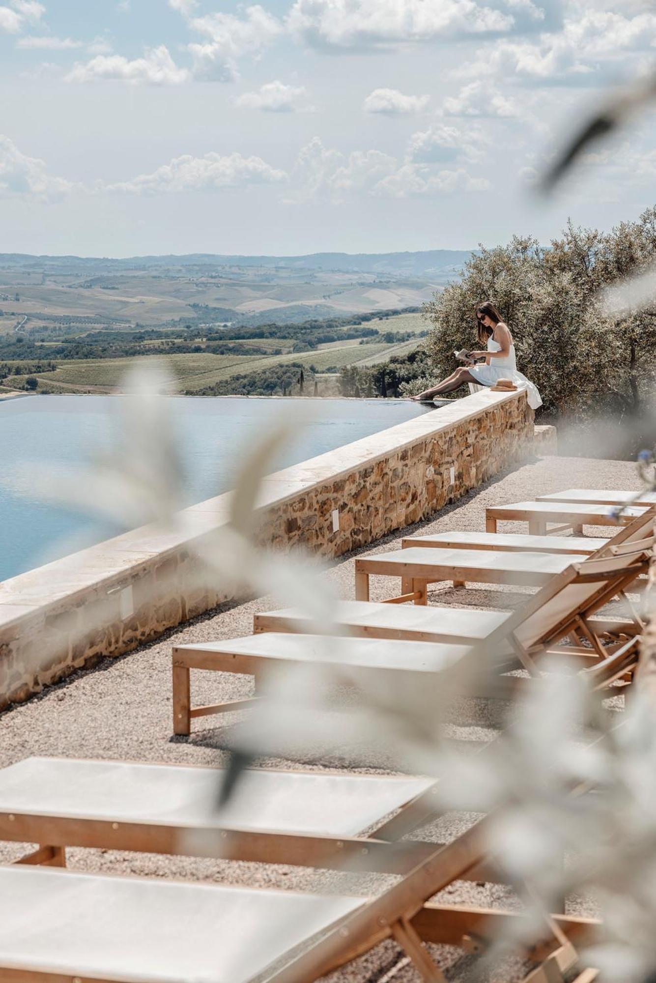 Corte Francigena Montalcino Buitenkant foto