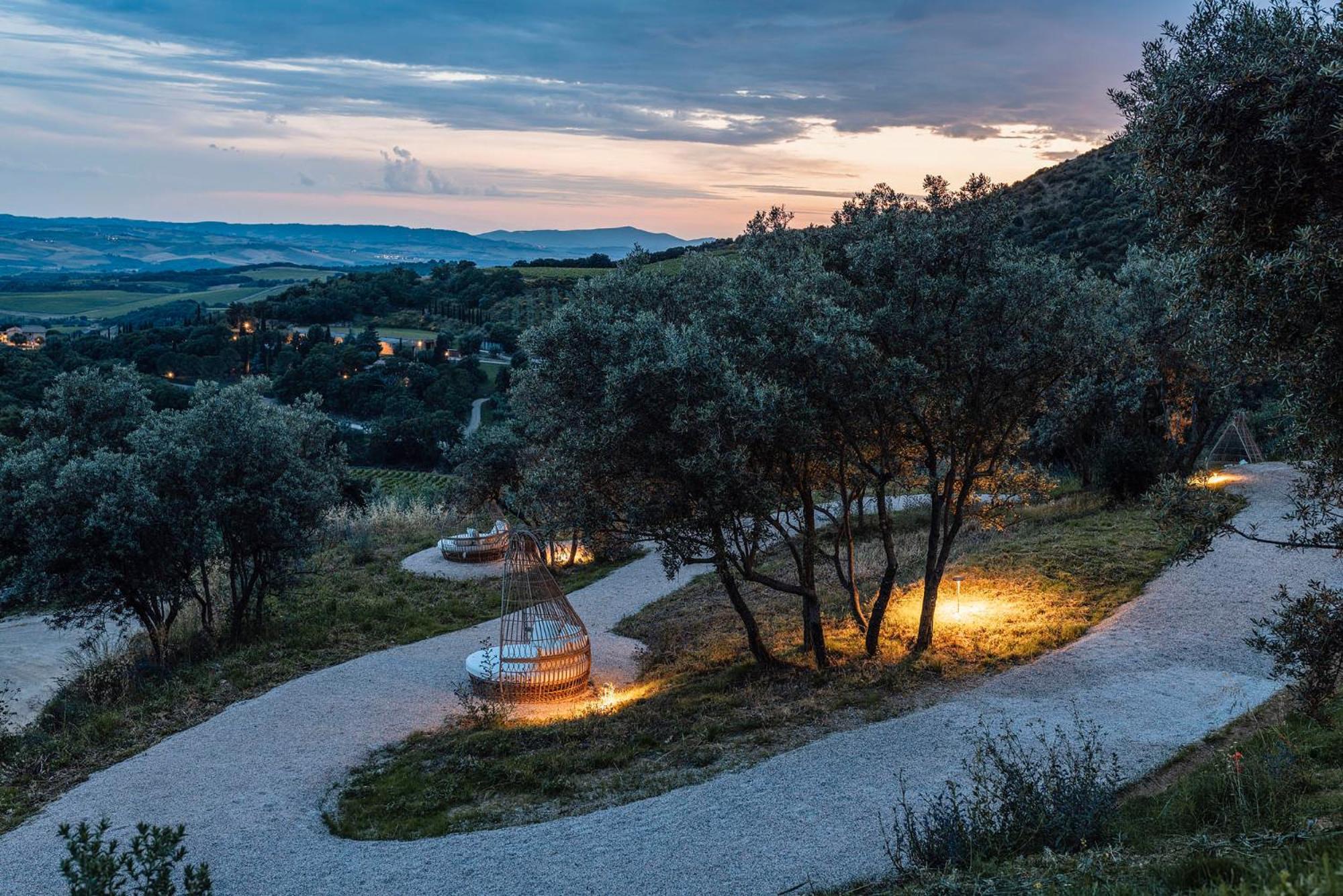 Corte Francigena Montalcino Buitenkant foto