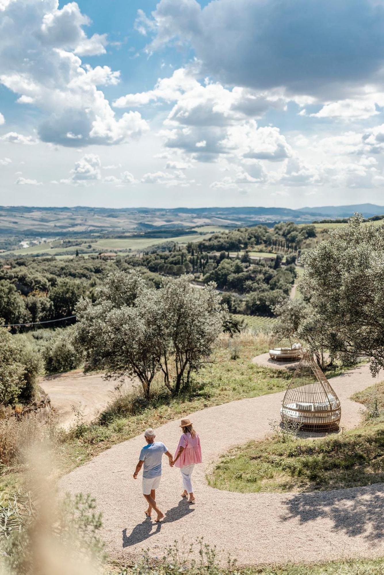 Corte Francigena Montalcino Buitenkant foto