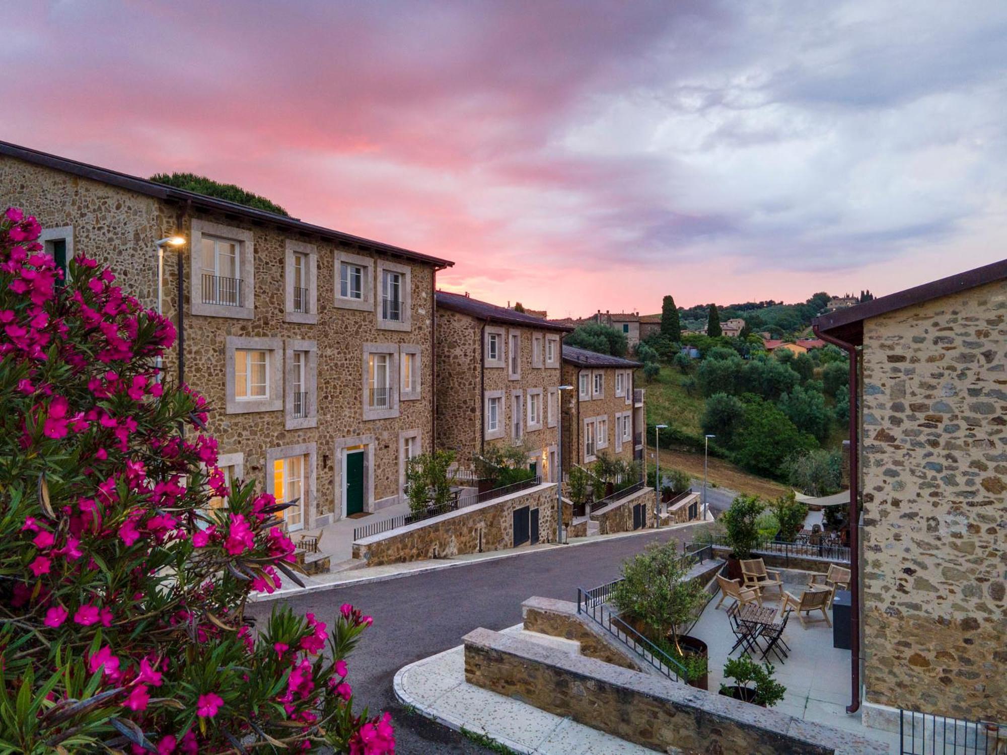 Corte Francigena Montalcino Buitenkant foto