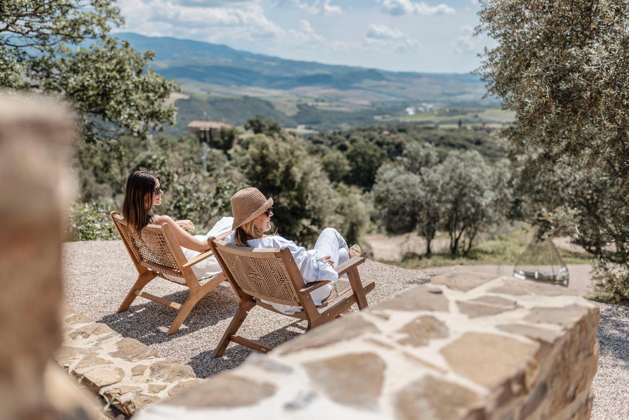 Corte Francigena Montalcino Buitenkant foto